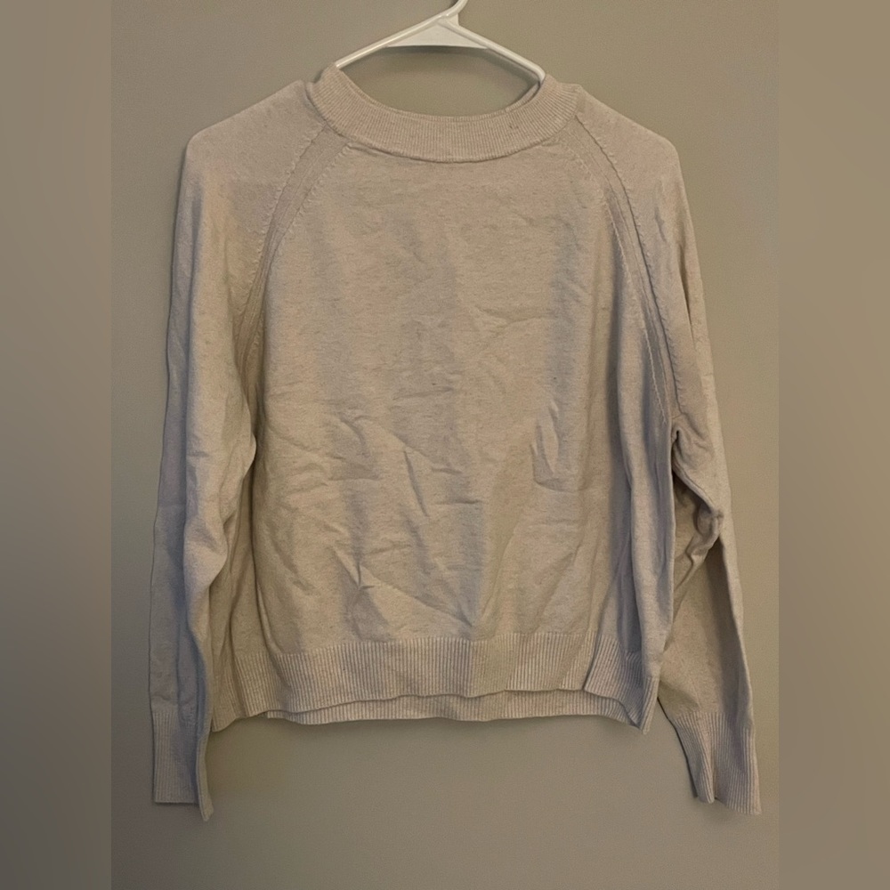 a new day | oatmeal raglan sweater